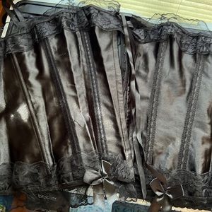 Black Lace Corset